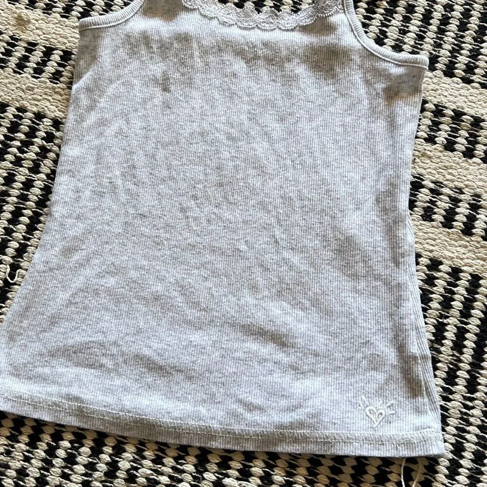Justice size 7 girls spaghetti strap top